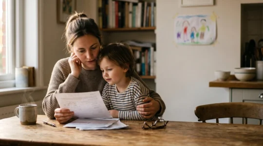 Protection financière en cas d'arrêt de travail pour les familles